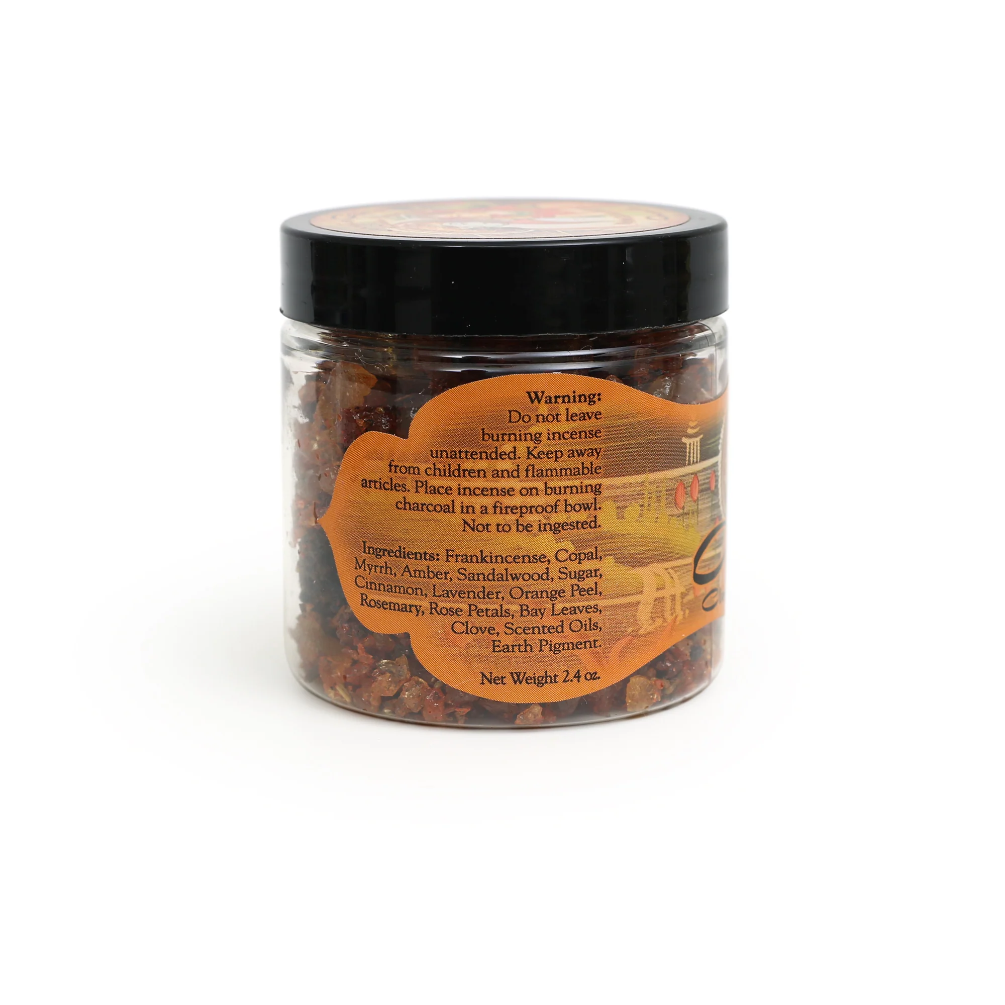 Resin Incense Ananda - Clearing Negativity - 2.4oz jar - Image 2
