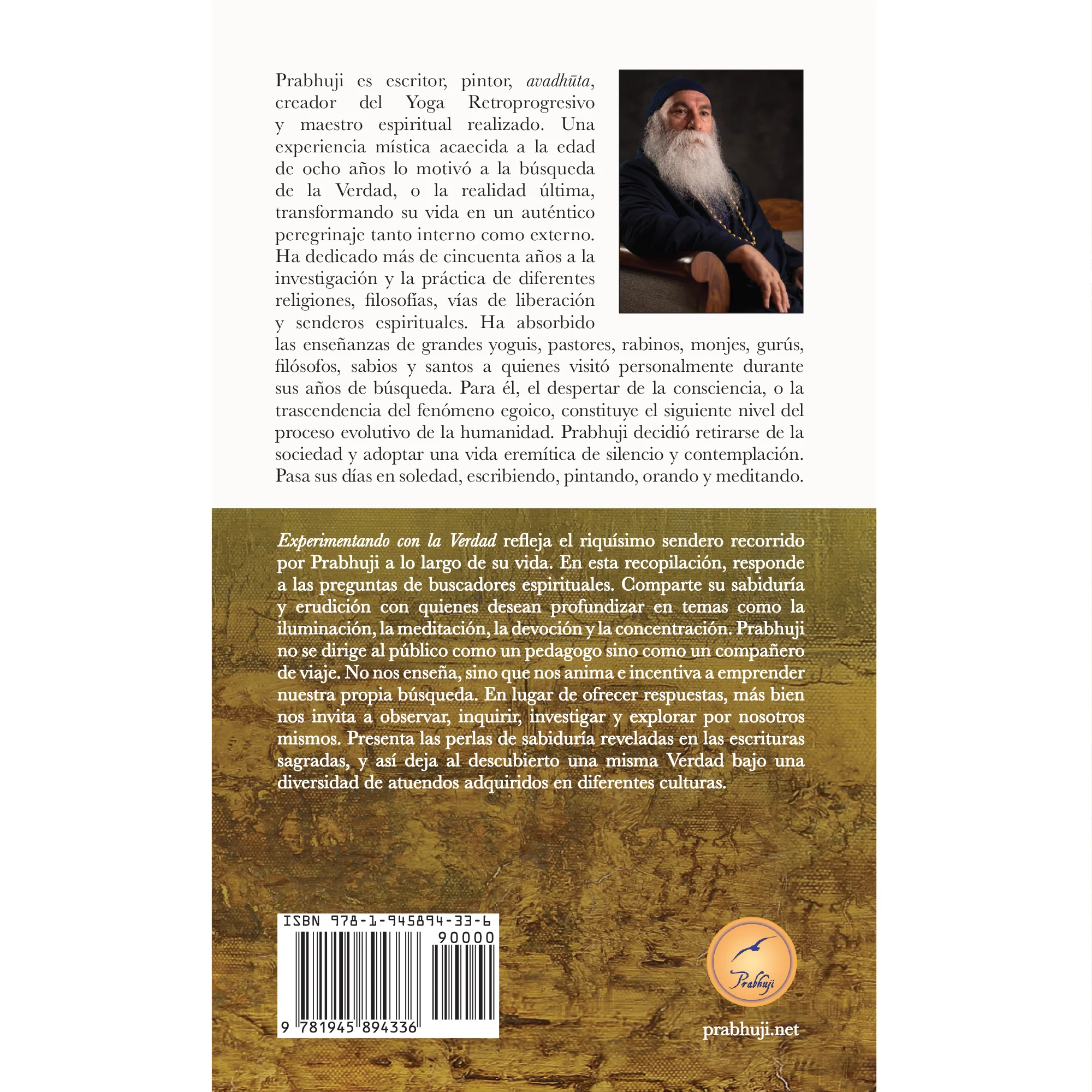 Experimentando con la verdad por Prabhuji (Hard cover - Spanish) - Image 3
