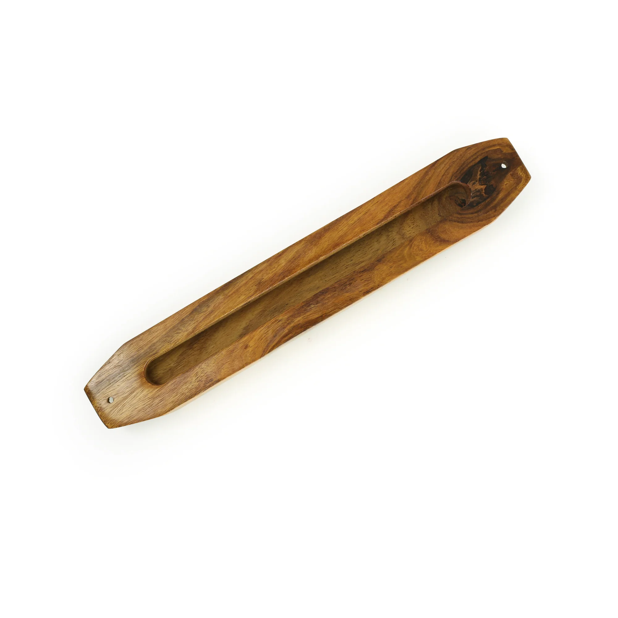 Decor - Wooden Mezuzah Case 9"x1.5" Garden - Image 7