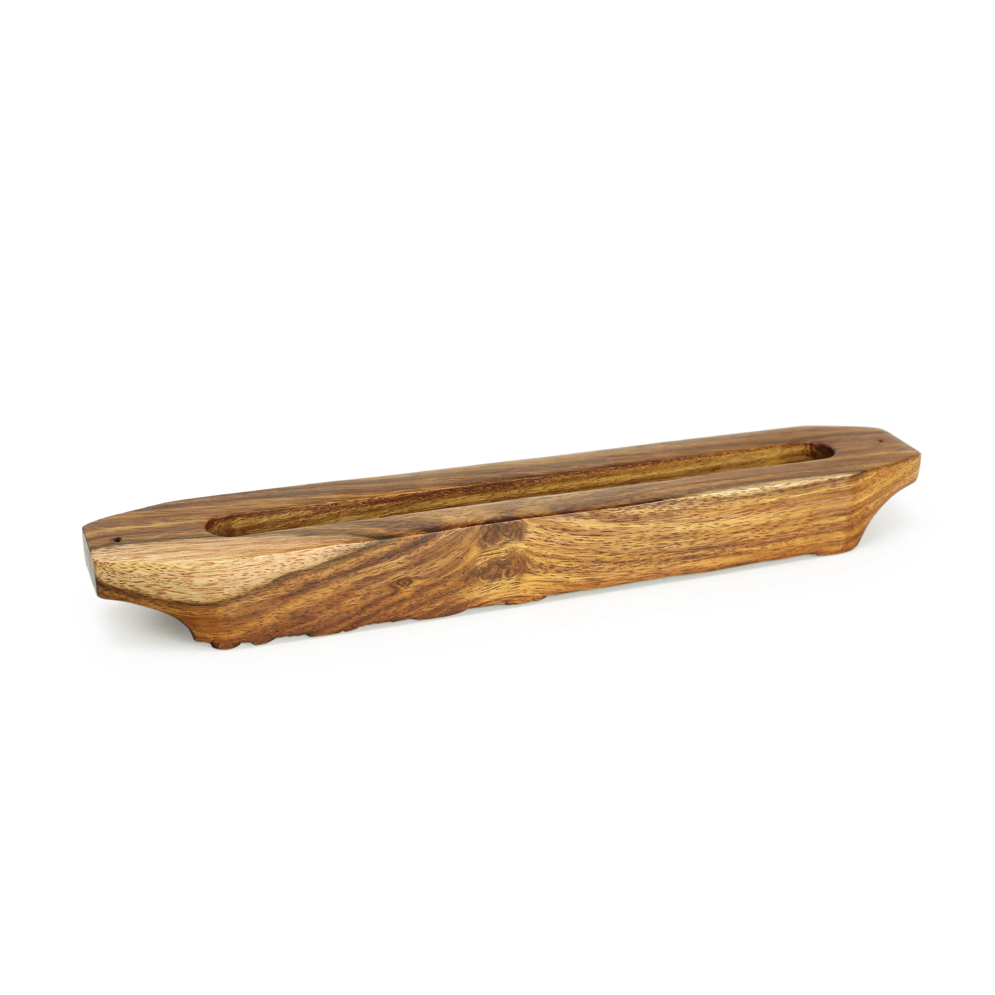 Decor - Wooden Mezuzah Case 9"x1.5" Ornamental - Image 6