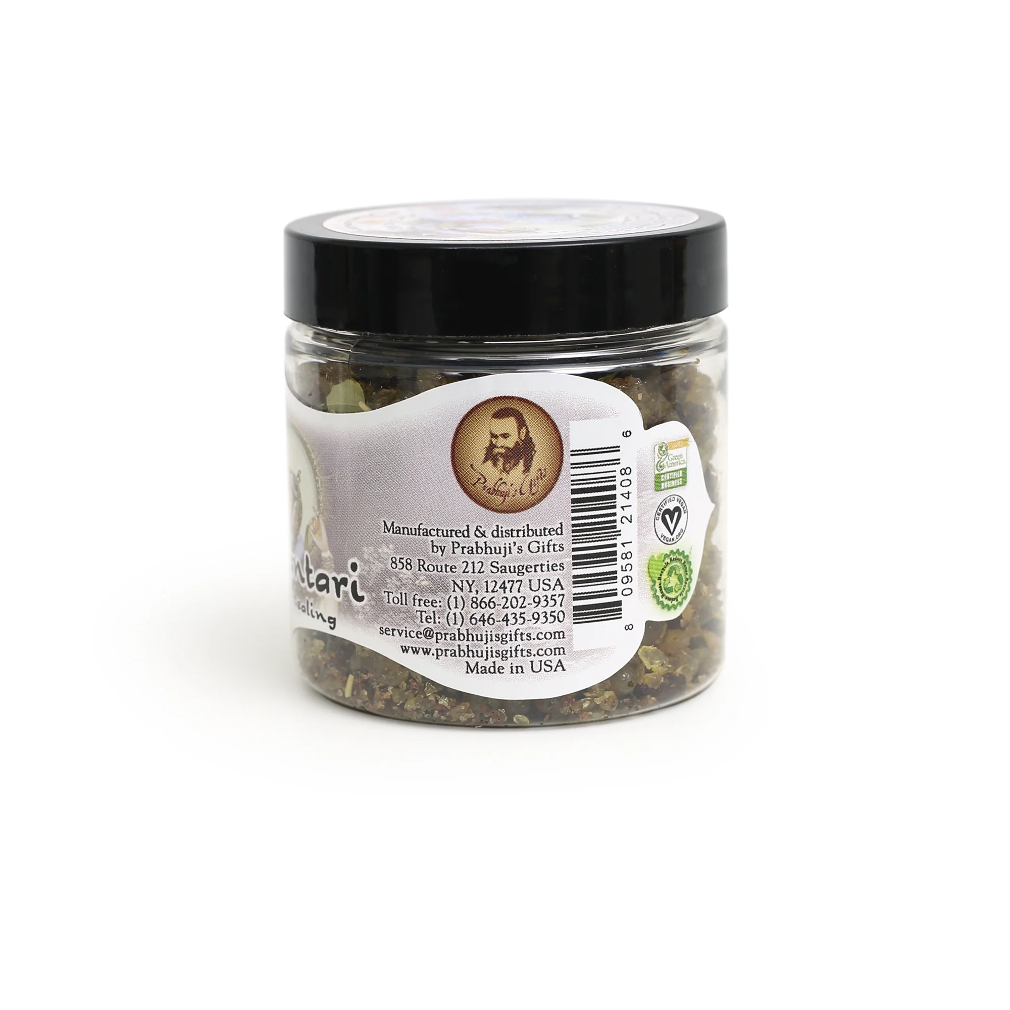 Resin Incense Dhanvantari - Health and Healing - 2.4oz Jar - Image 3