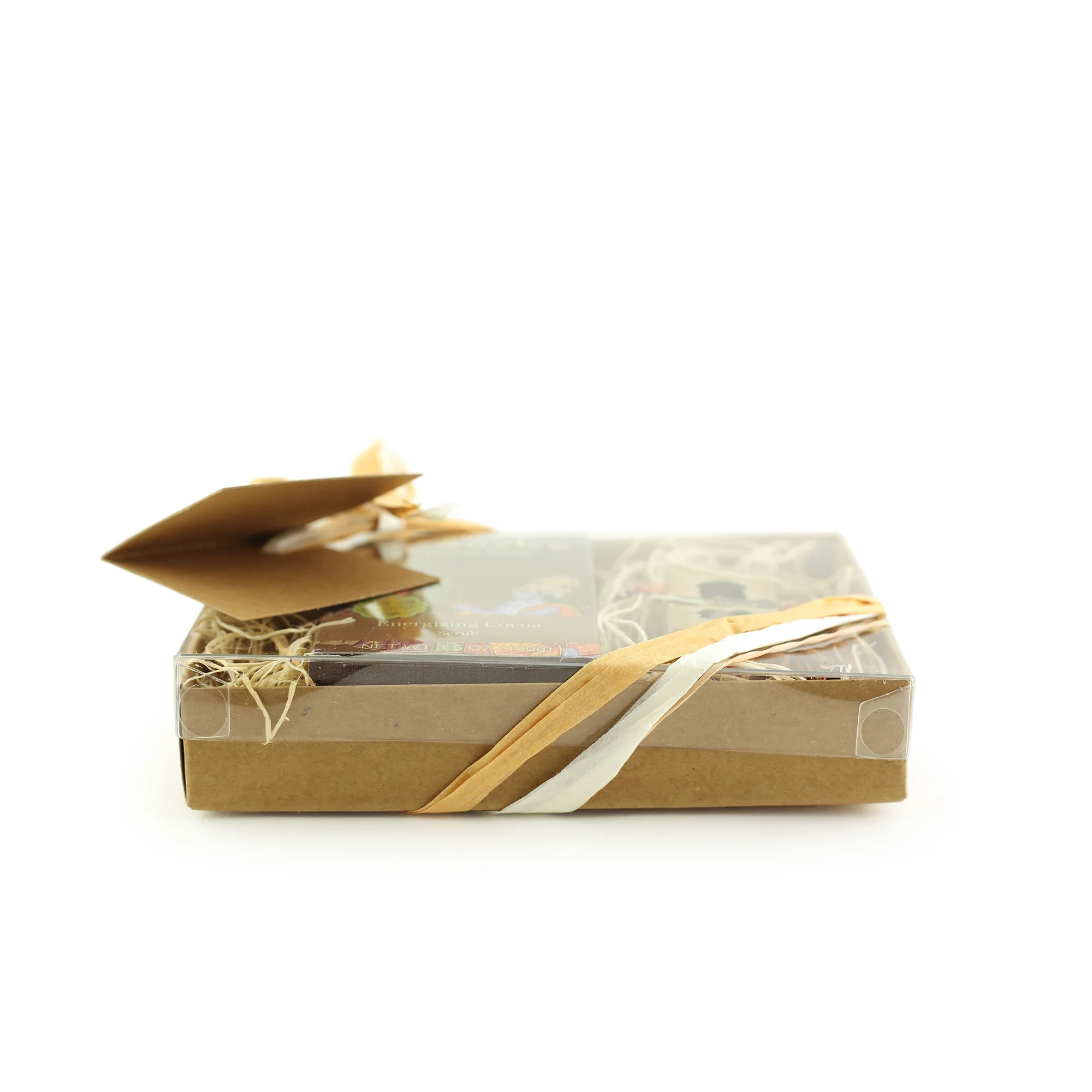 Gift Set - Saucha Bar Soap 'Energizing Cocoa' and Attar Oil 'Prema' - with Greeting 'Don't ever change' - Image 3