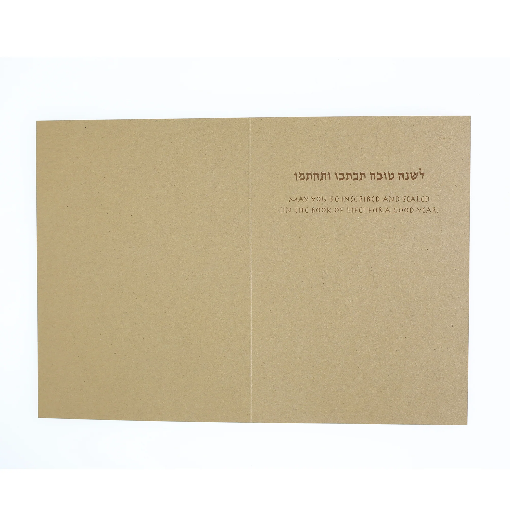 Greeting Card - Judaica - Shana Tova New Year Pomegranate - 7"x5" - Image 4