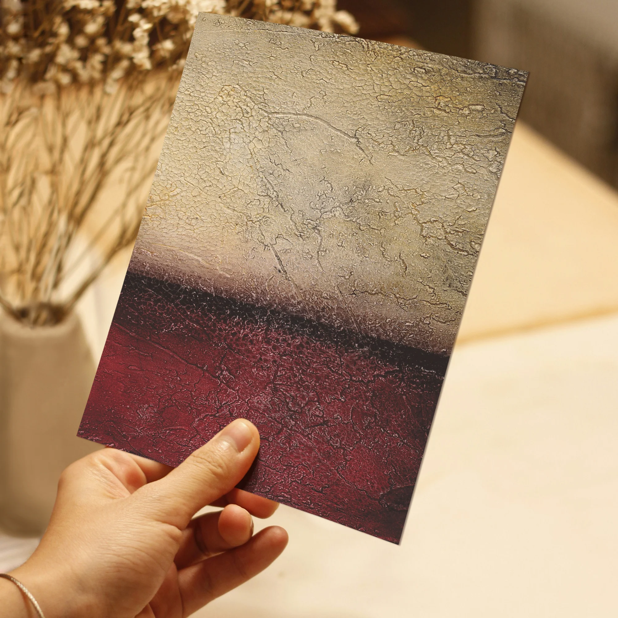 Greeting Card - Prabhuji's quote - 'Love is as vital to the soul...' - 7"x5" - Image 4