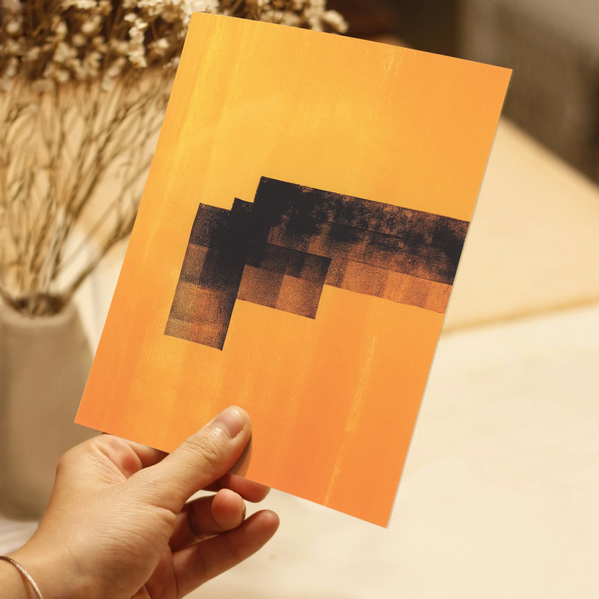 Greeting Card - Prabhuji's quote - 'Make your life a masterpiece...' - 7"x5" - Image 4
