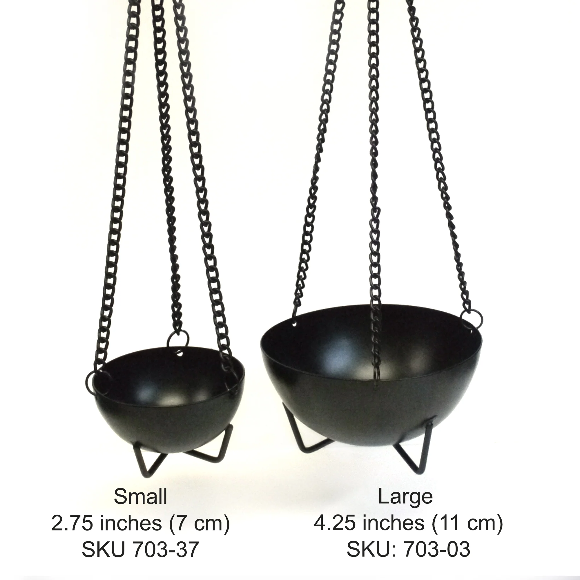 Burner - Hanging Black Cauldron Small - Image 7