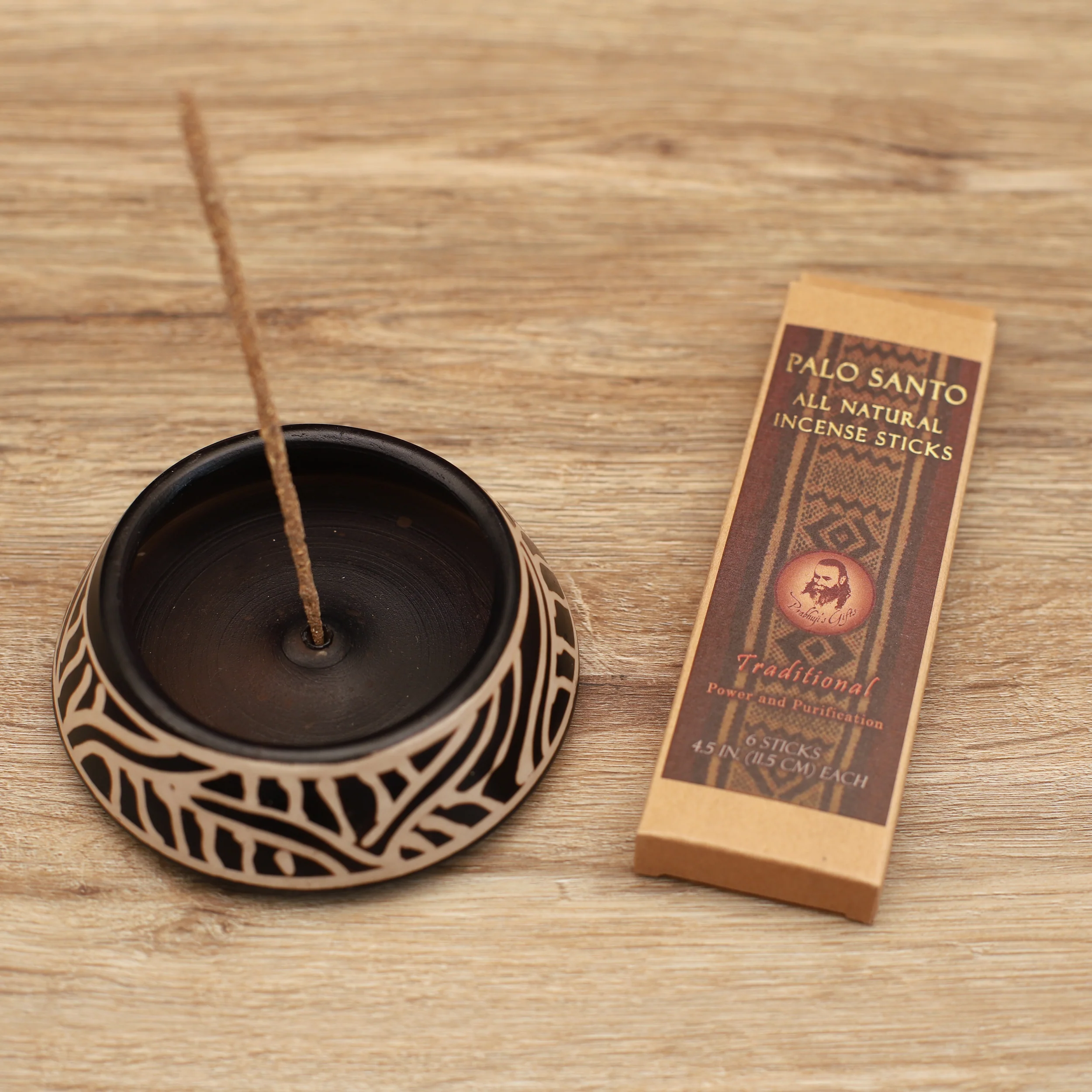 Palo Santo Traditional Incense Sticks - Power & Purification - 6 Incense Sticks - Image 4