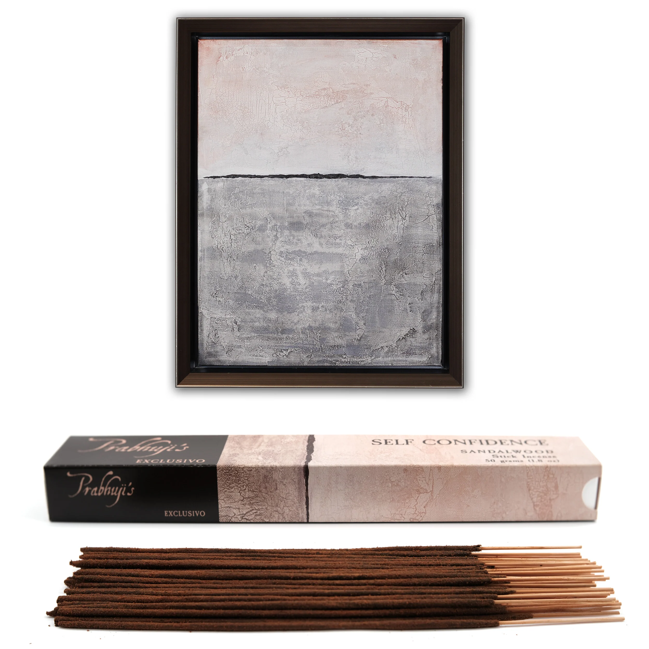 Incense Sticks Prabhuji's Exclusivo - Self Confidence- Sandalwood - 50g pack - Image 3