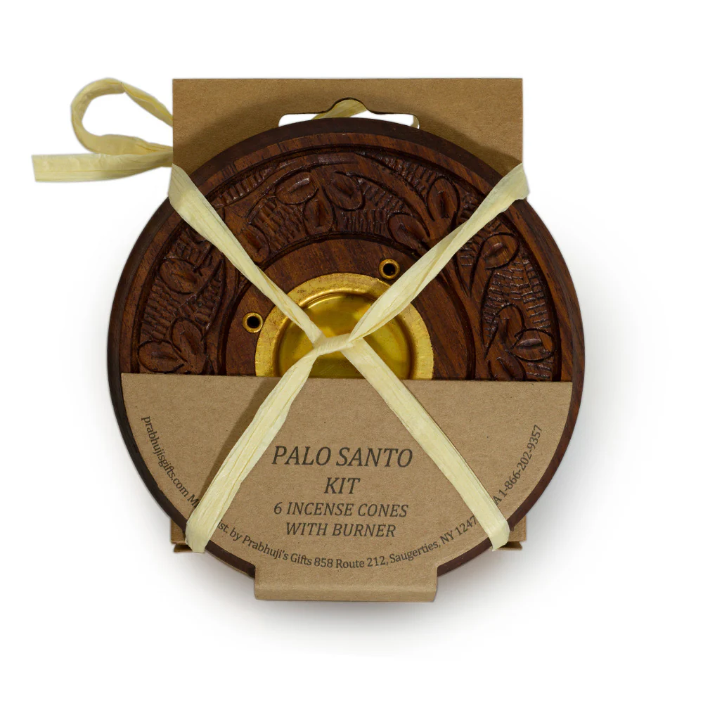 Kit - Palo Santo Copal Cones with Burner - Image 3