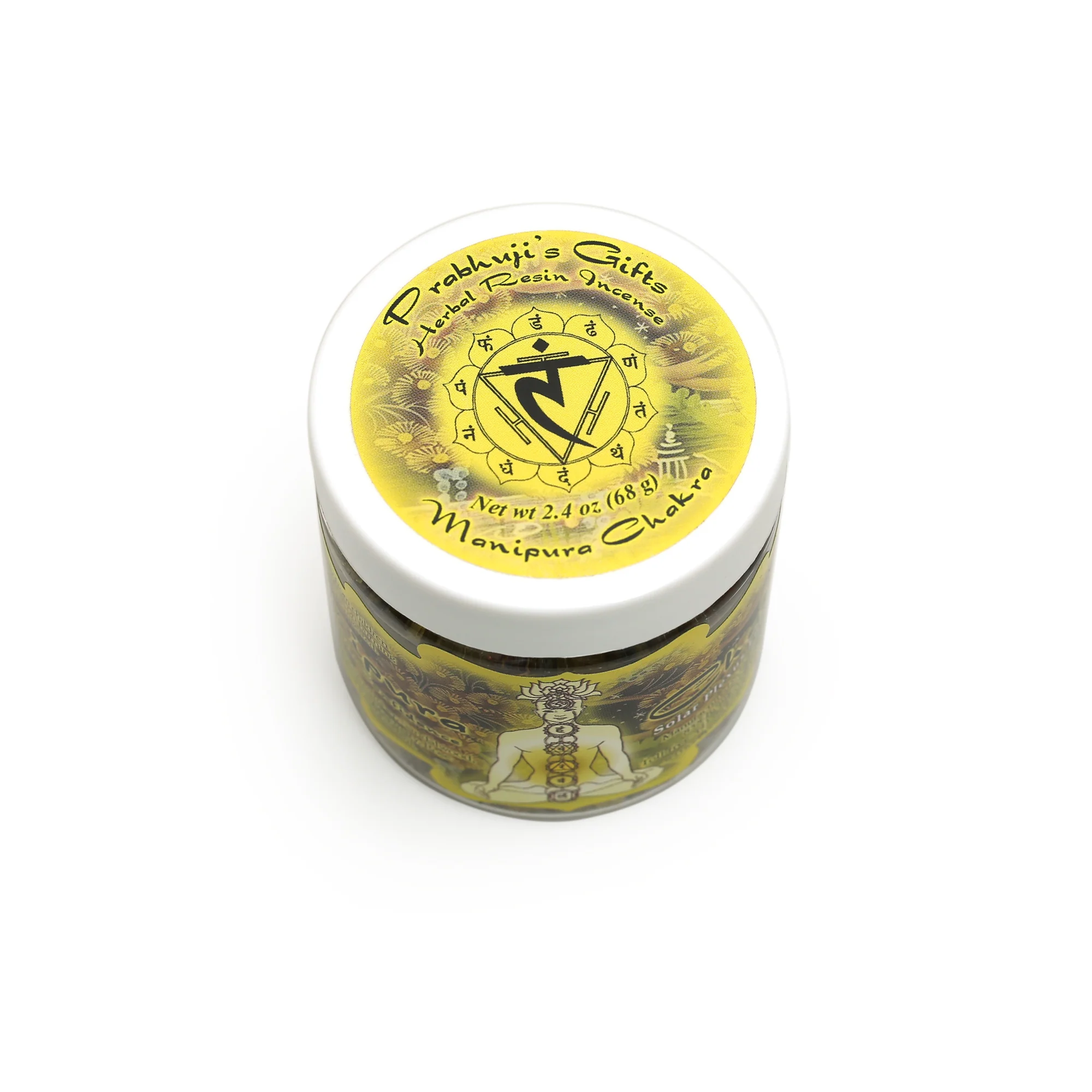 Resin Incense Solar Plexus Chakra Manipura - Self-confidence and Transformation - 2.4oz jar - Image 5