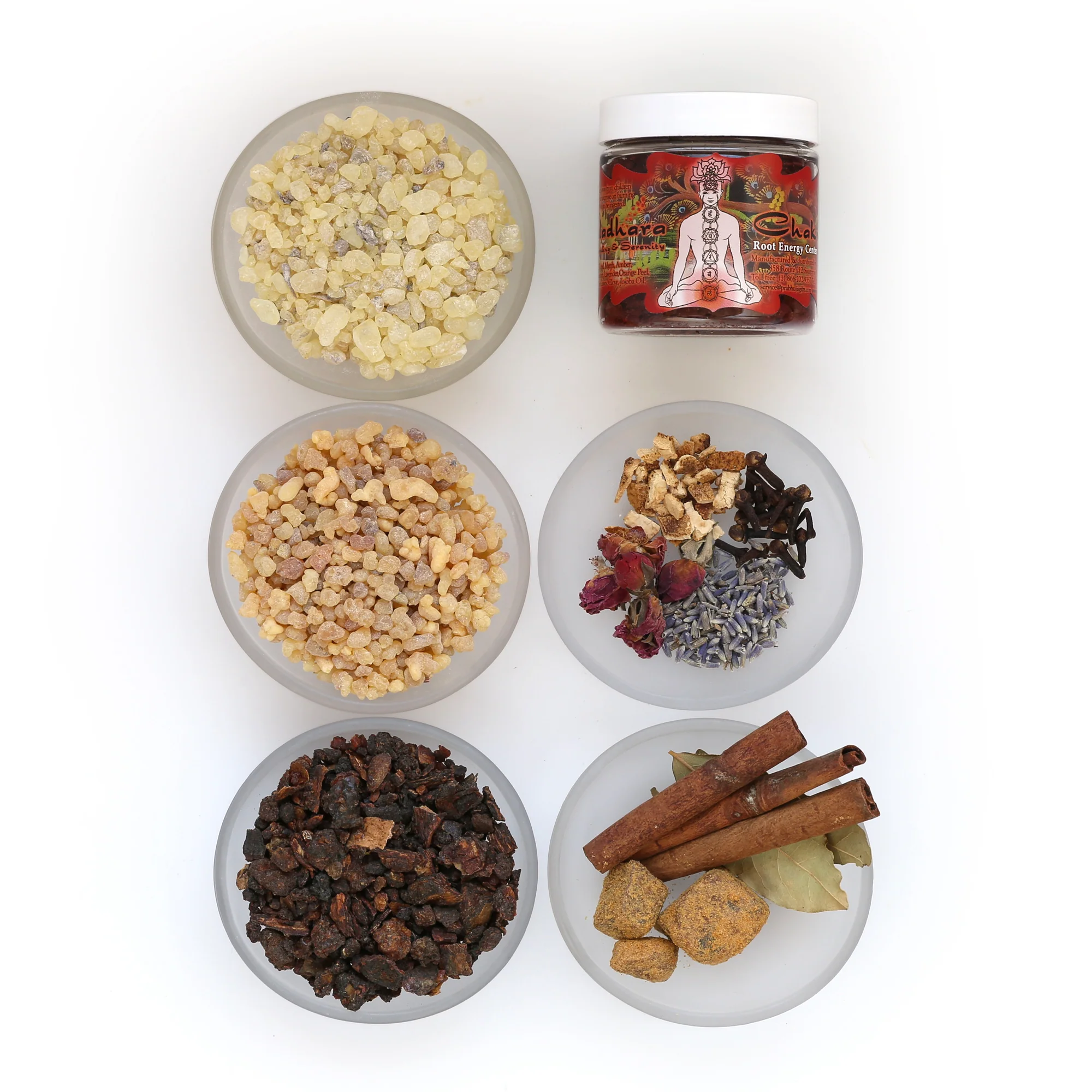 Resin Incense Root Chakra Muladhara - Grounding and Inner Peace - 2.4oz jar - Image 3