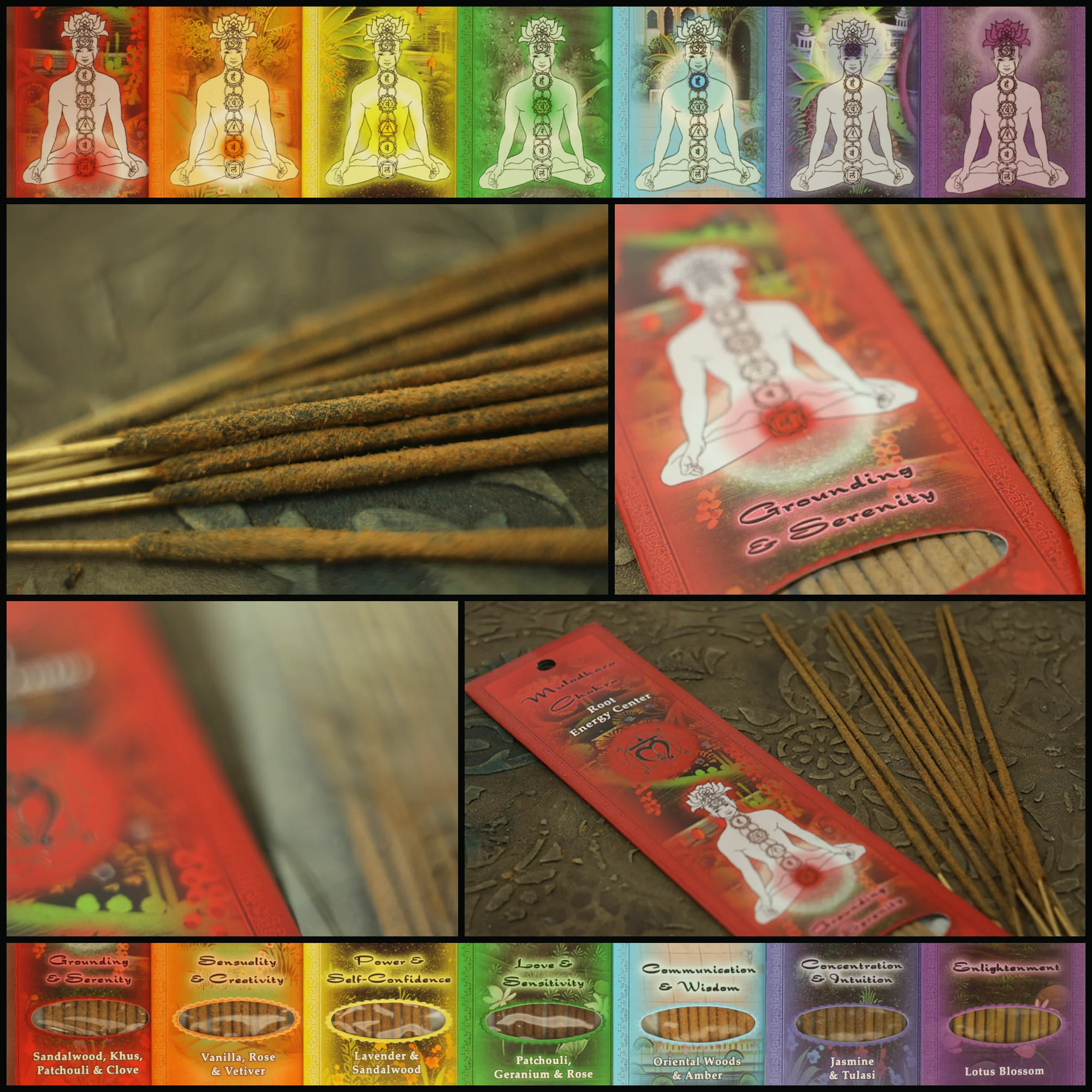 Incense Sticks Root Chakra Muladhara - Grounding and Serenity - Image 4
