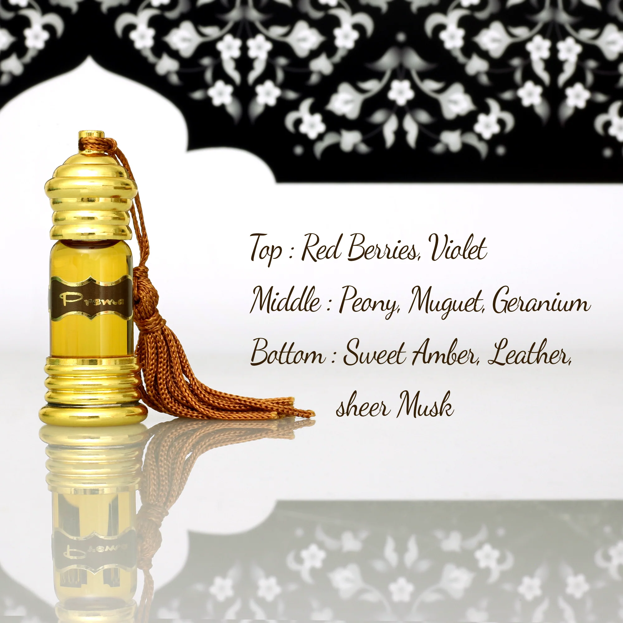 Attar Oil Prema for Bliss - 6ml - Unisex - Image 3