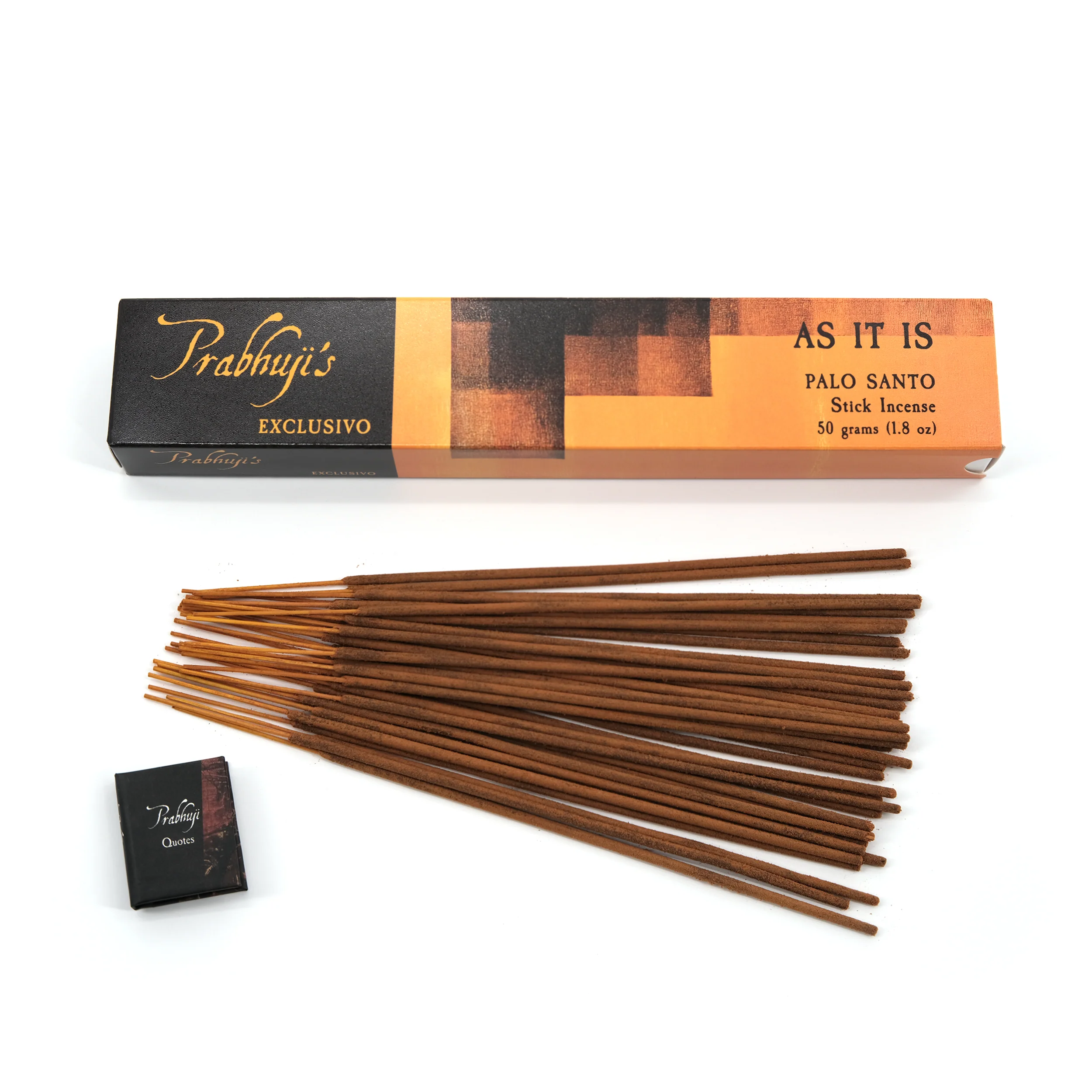 Incense Sticks Prabhuji's Exclusivo - As It Is - Palo Santo - 50g pack