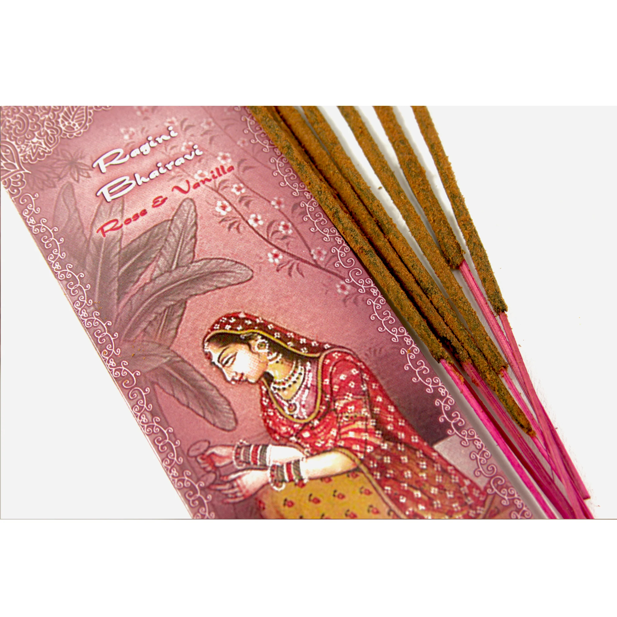 Incense Sticks Ragini Bhairavi - Rose and Vanilla - Passion - Image 3