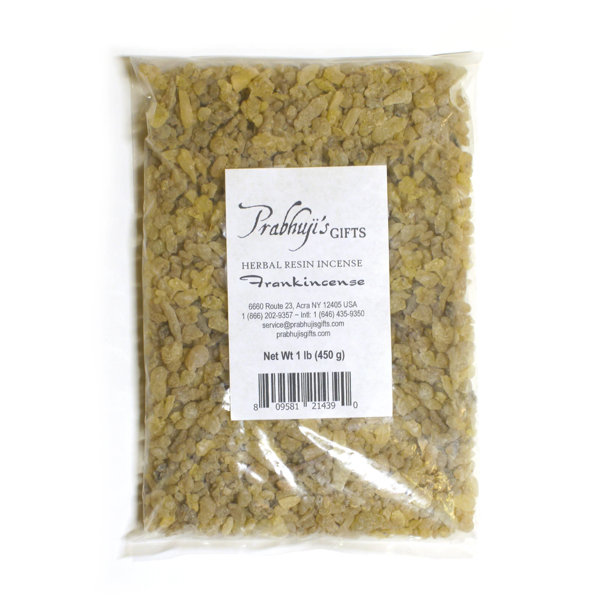 Resin Incense Frankincense- 1 lb (450 g)