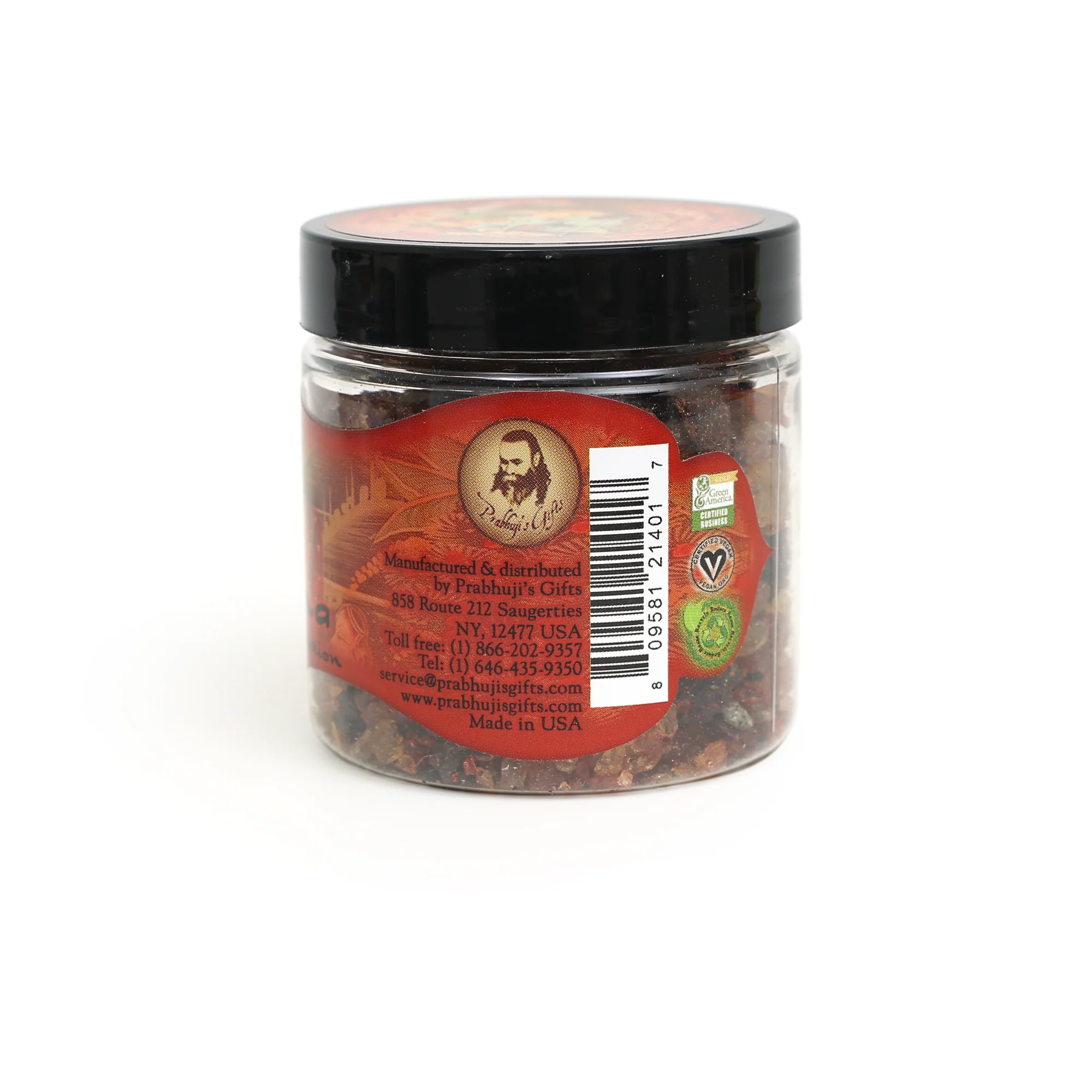 Resin Incense Kama - Love and Attraction - 2.4oz jar - Image 3