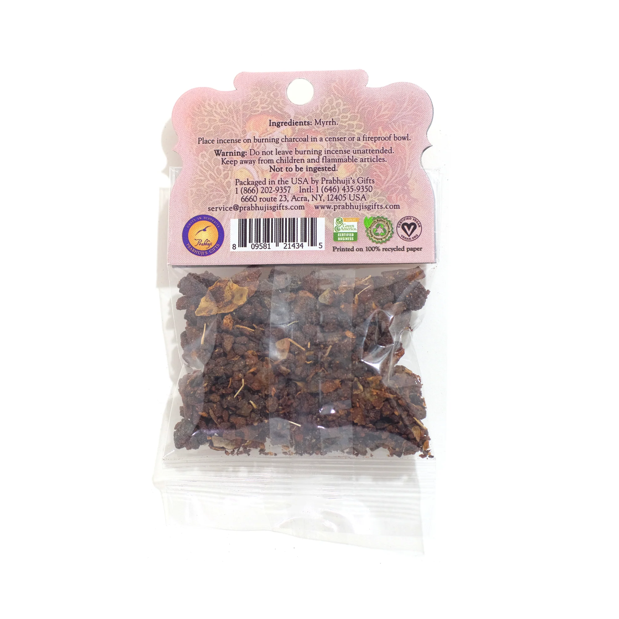 Resin Incense Myrrh - 1.2oz bag - Image 2