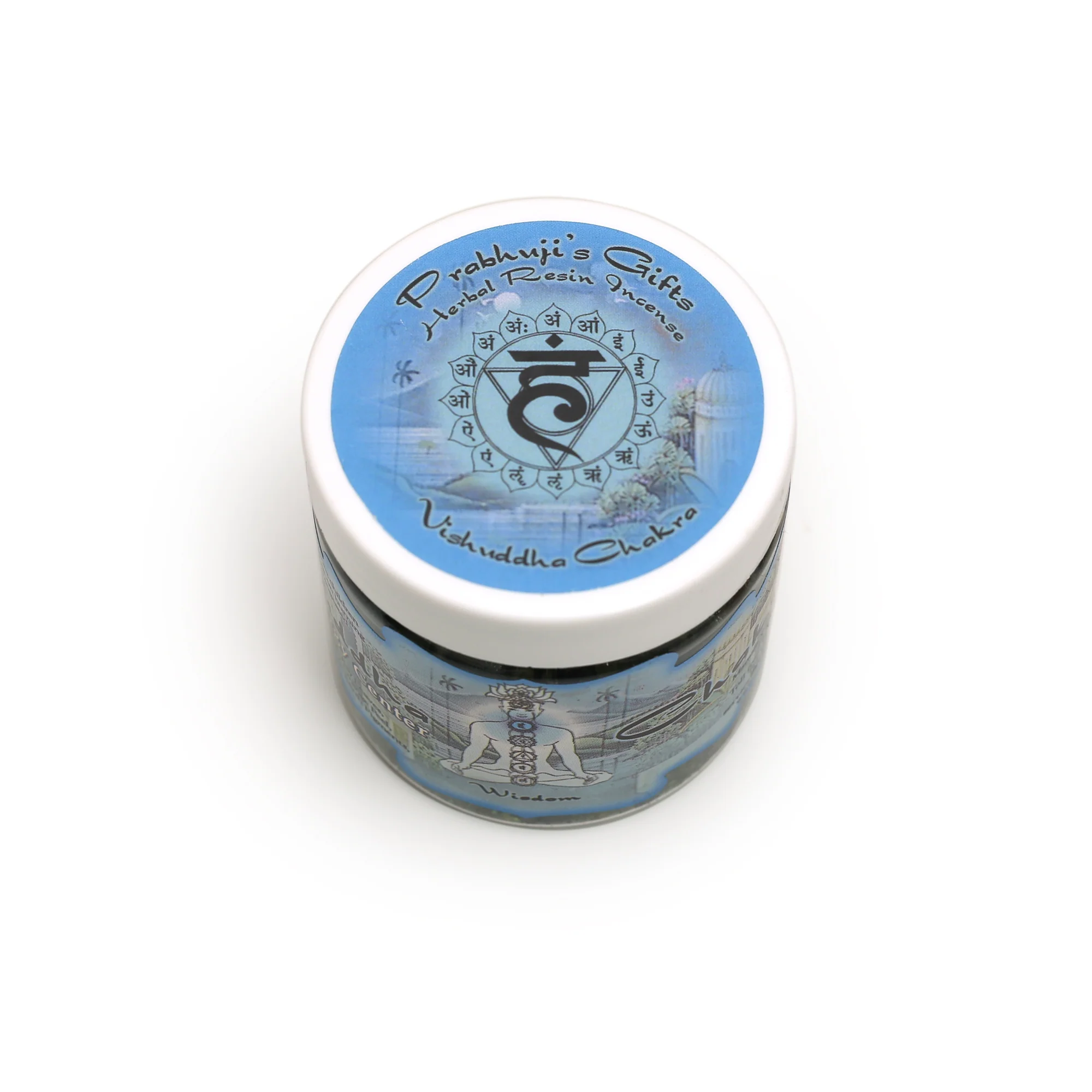 Resin Incense Throat Chakra Vishuddha - Communication and Responsibility - 2.4oz jar - Image 5