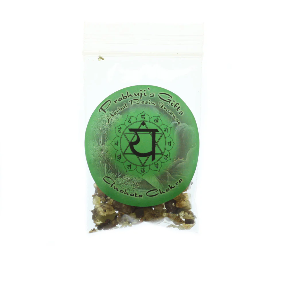 Sample Resin Incense Heart Chakra Anahata - Love and Sensitivity