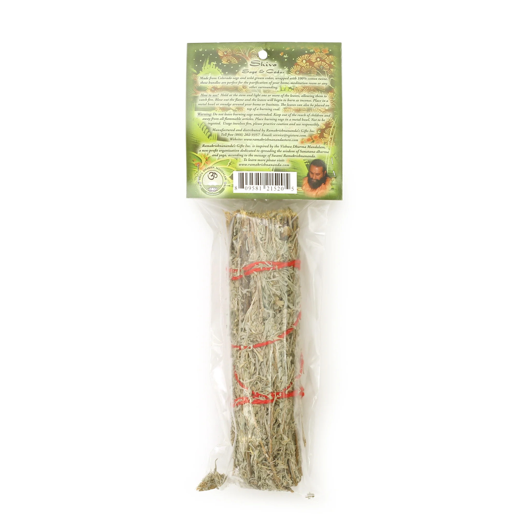 Desert Sage and Cedar Stick - Shiva Bundle - Image 2