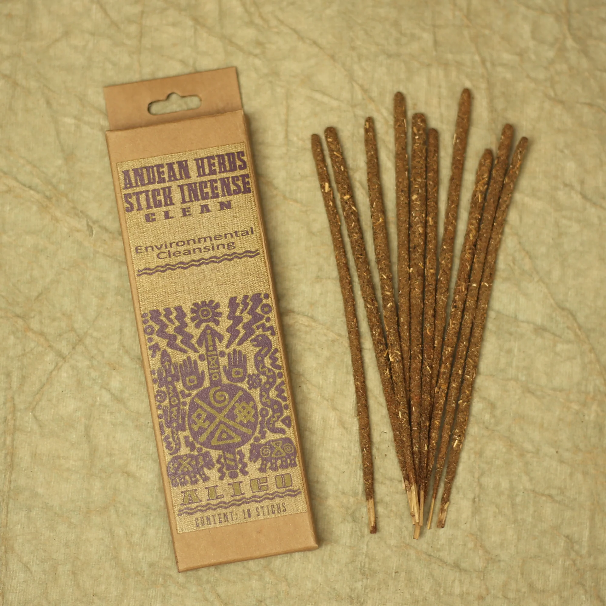 Smudging Incense - Clean - Andean Herbs Incense Sticks - Environmental Cleansing - Image 3