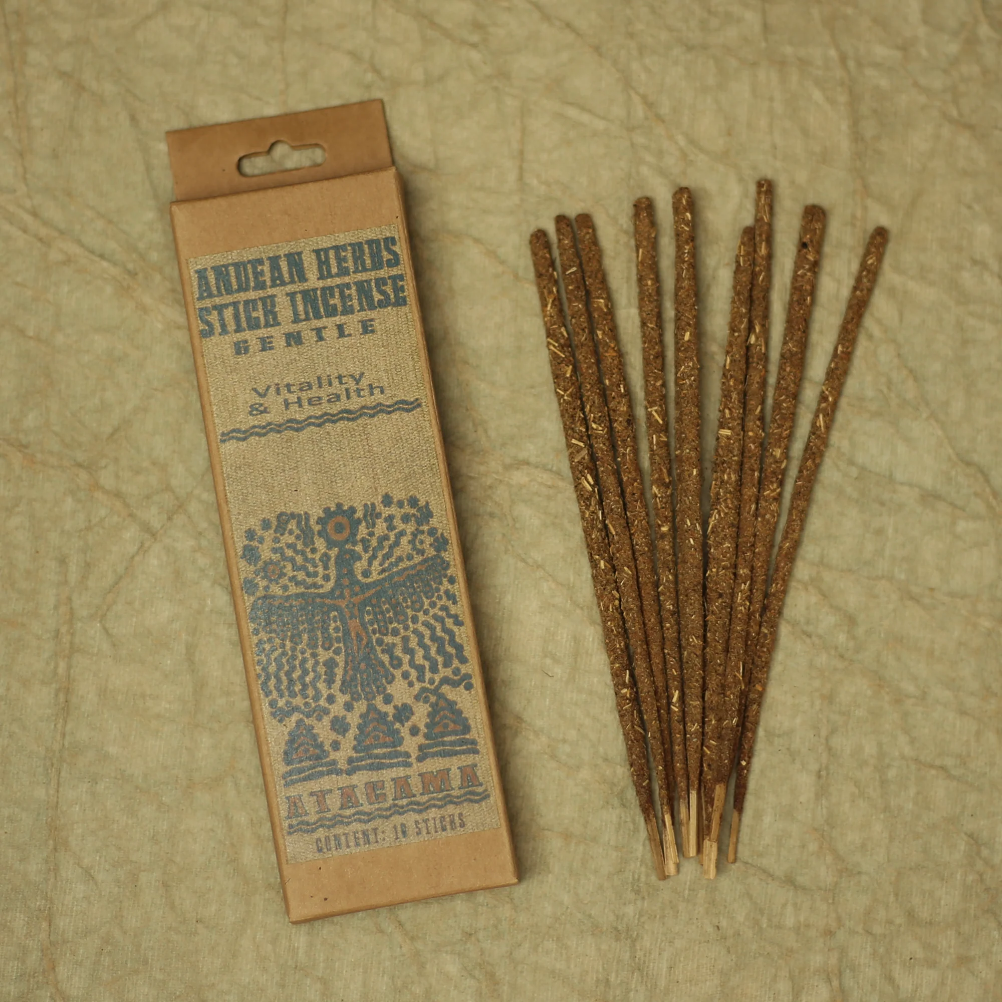 Smudging Incense - Gentle - Andean Herbs Incense Sticks - Vitality & Health - Image 3