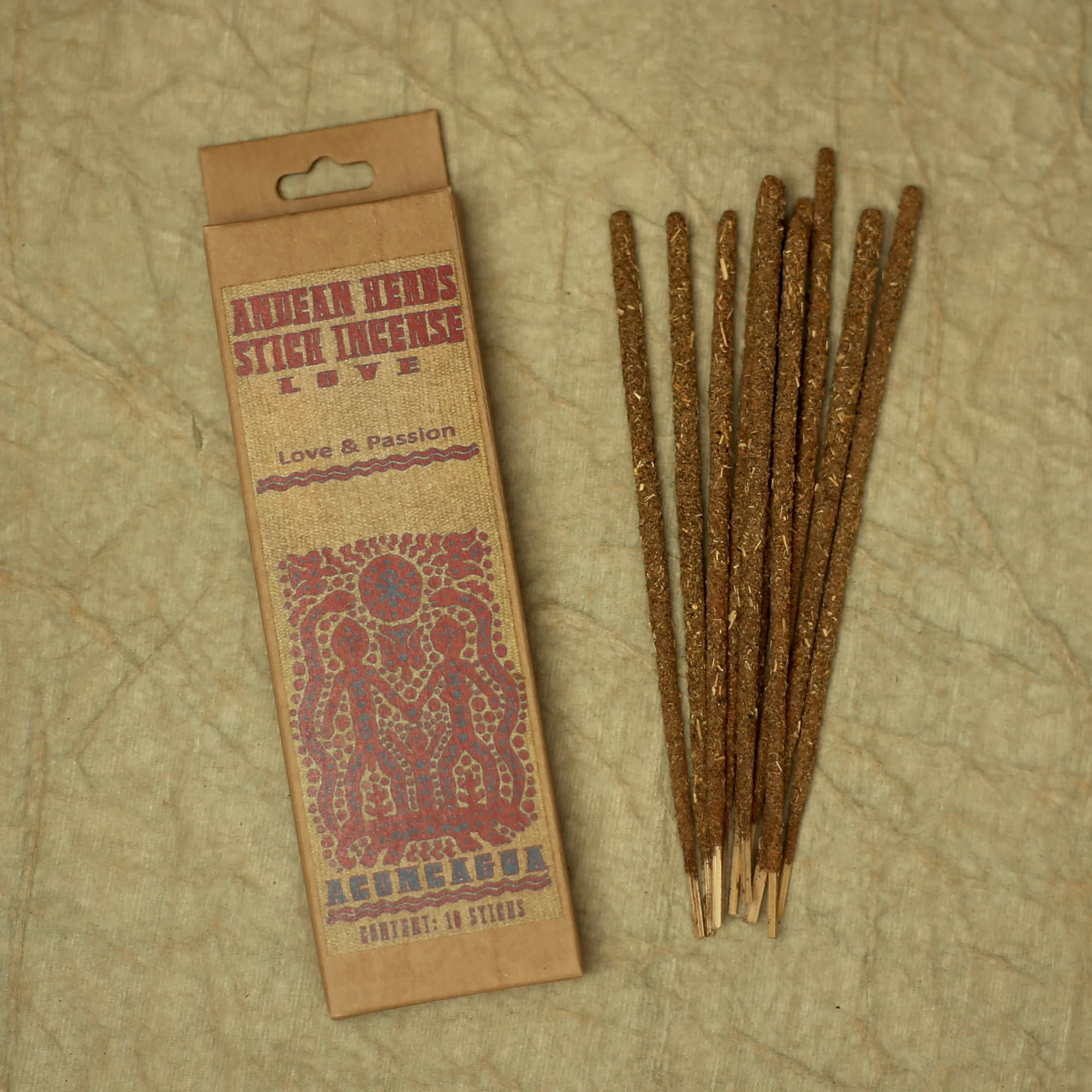 Smudging Incense - Love - Andean Herbs Incense Sticks - Love & Passion - Image 3