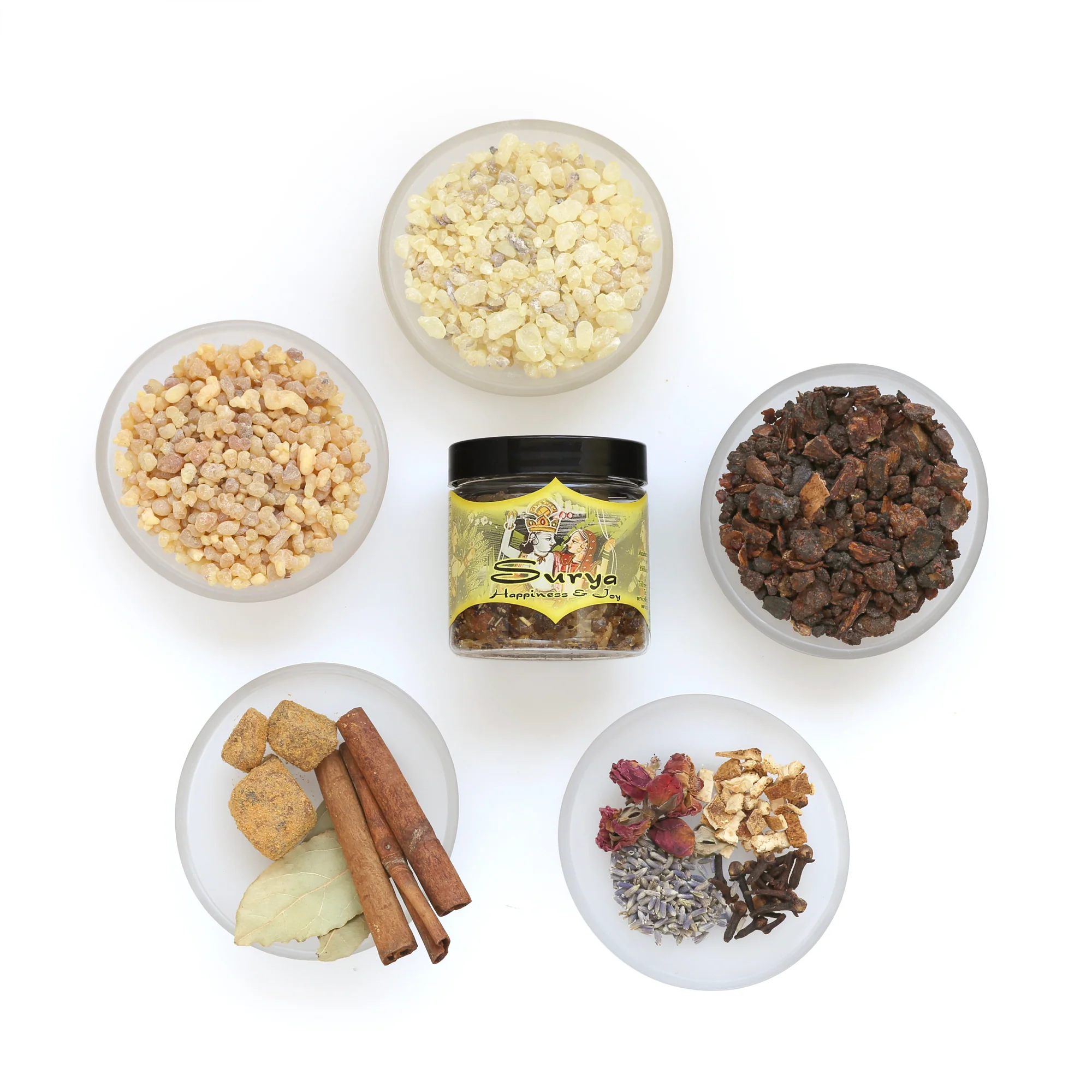 Resin Incense Surya - Happiness and Joy - 2.4oz jar - Image 4