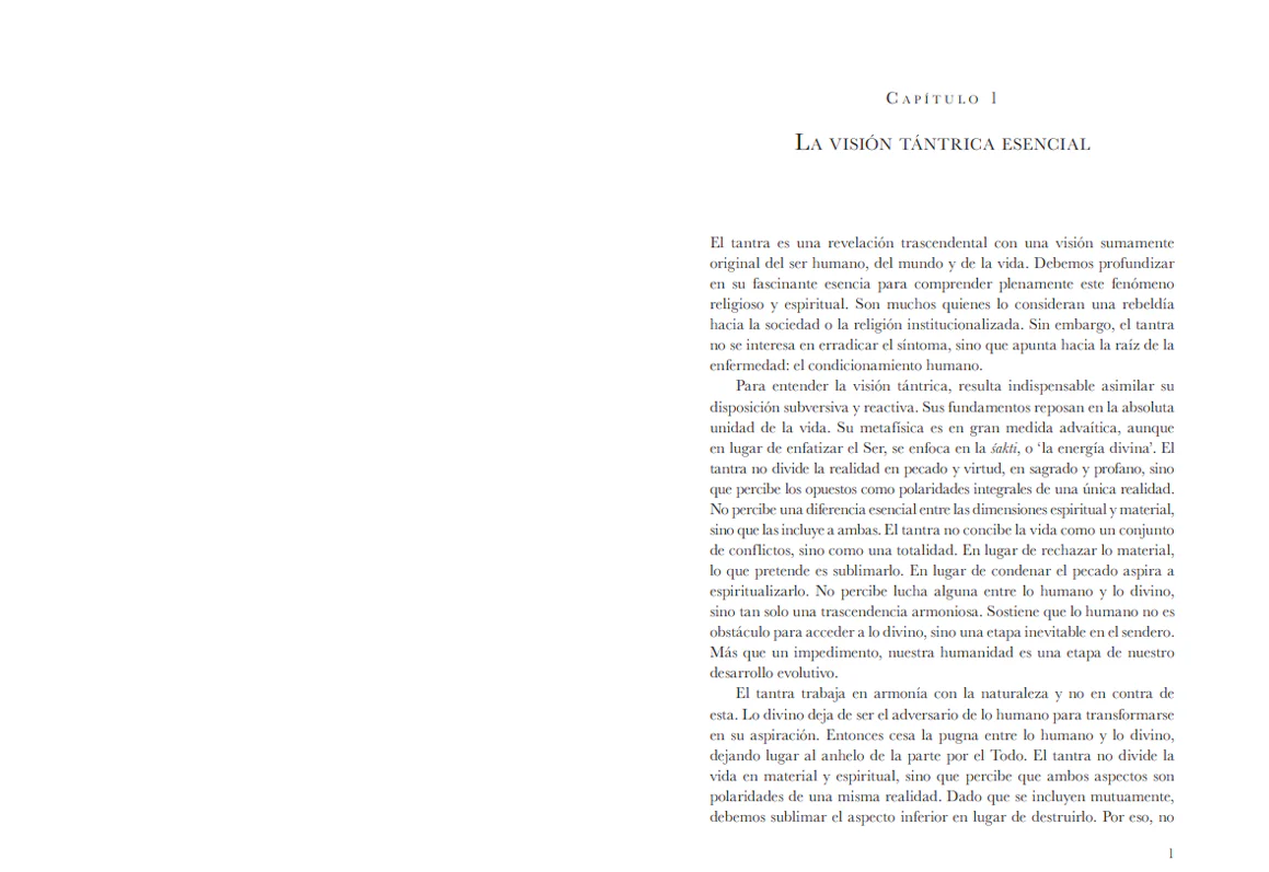 Tantra - La liberacion en el mundo por Prabhuji (Hard cover - Spanish) - Image 6