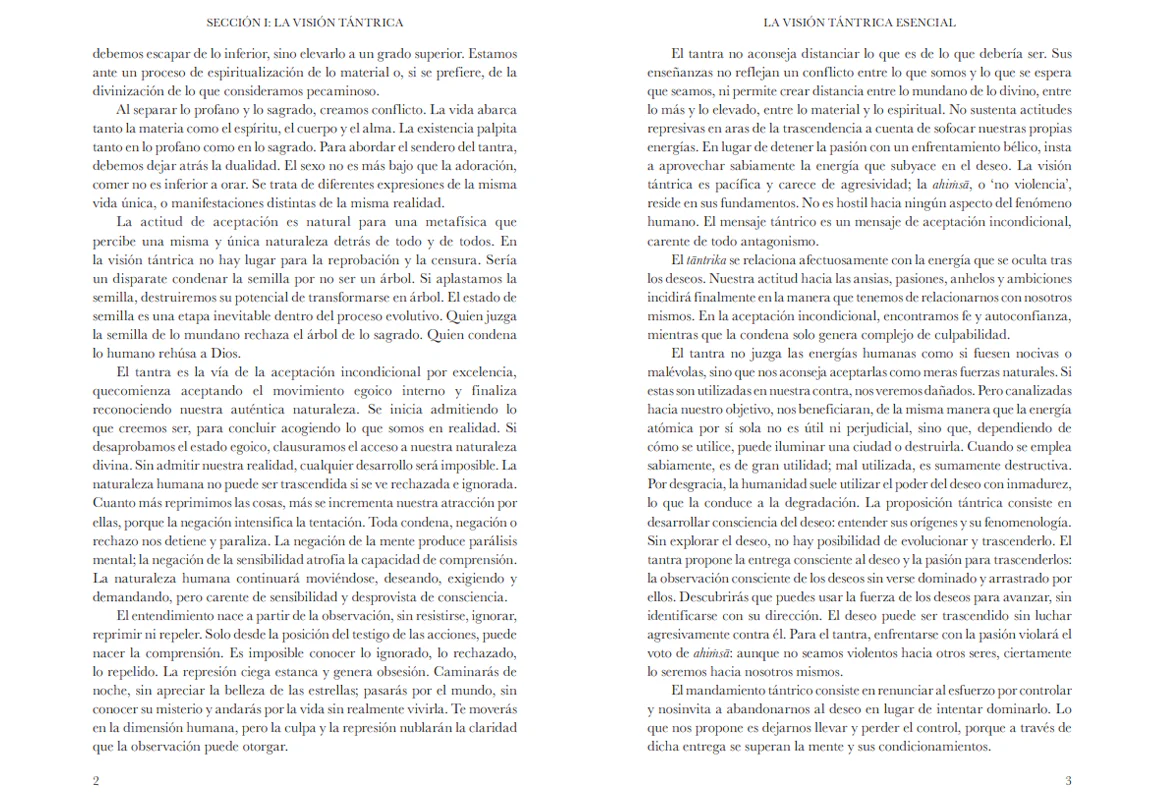Tantra - La liberacion en el mundo por Prabhuji (Hard cover - Spanish) - Image 7