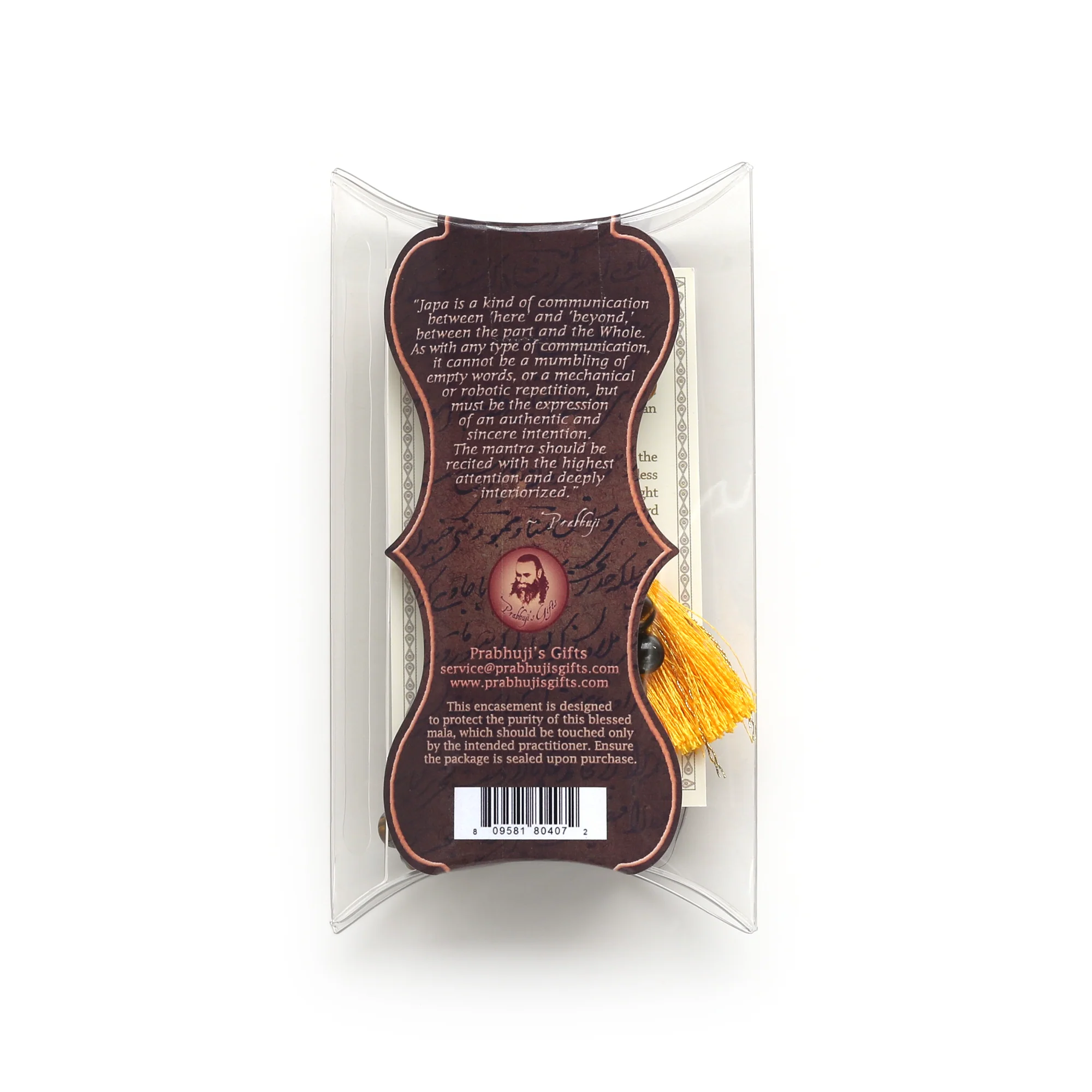 Prayer Mala Beads - Tiger Eye - 108 Prayer Beads - Image 6